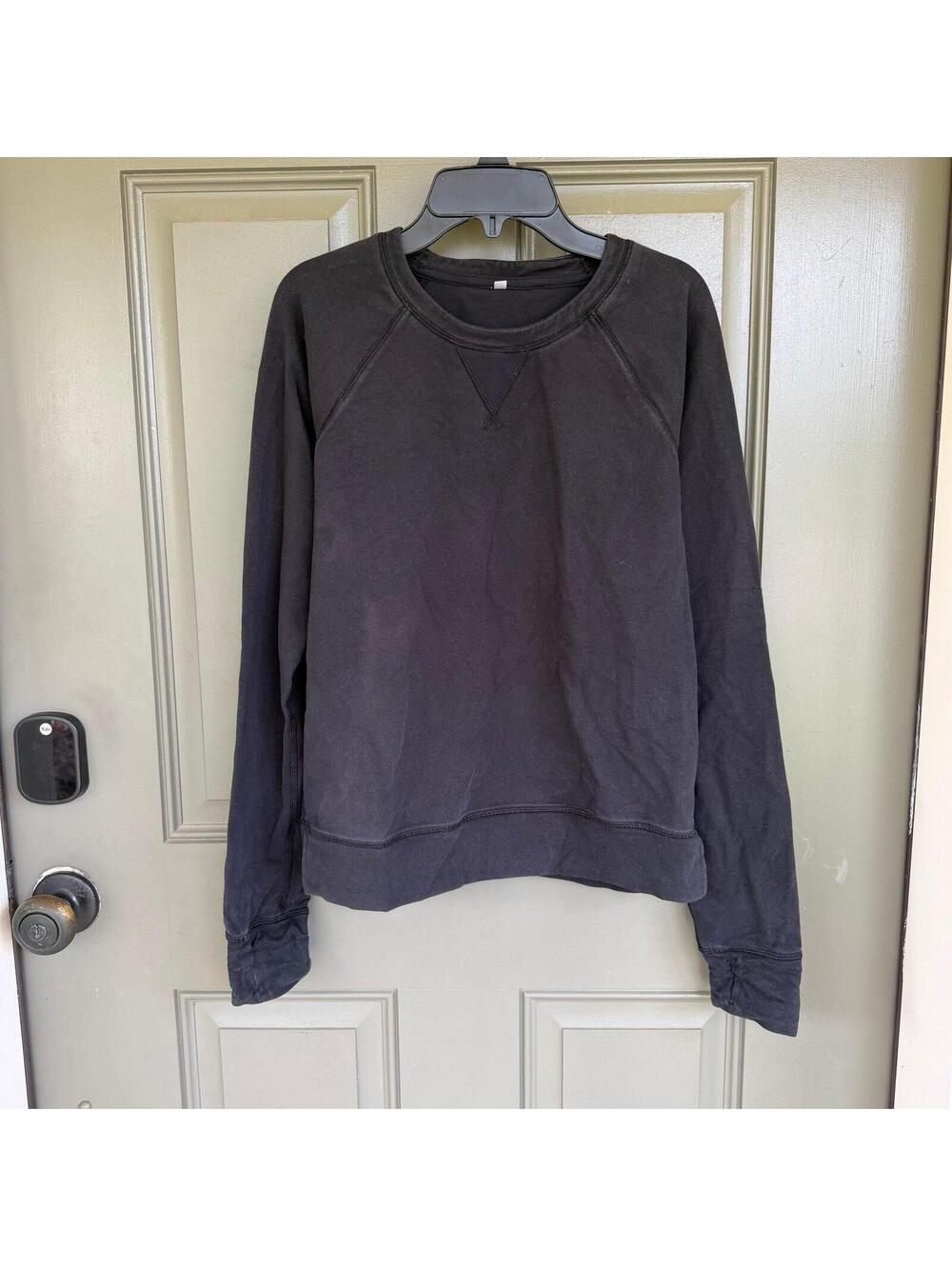 Lululemon Loop Back Crew Pullover Womens size 8